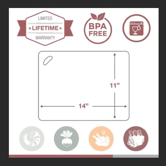 Epare Color Coded Cutting Mats (4pc Set) NEW - Picture 4 of 8